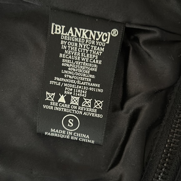 BlankNYC vegan leather jacket - Picture 4 of 5